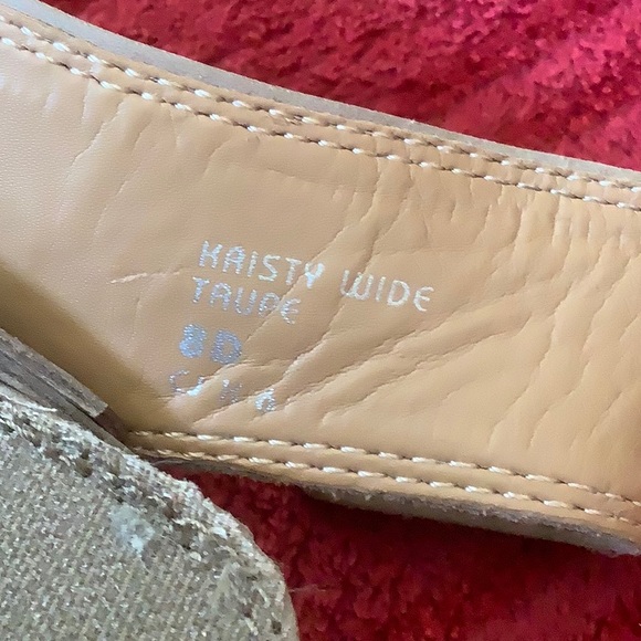 Earth Kristy Women’s Taupe Leather Slingbacks - Picture 5 of 5